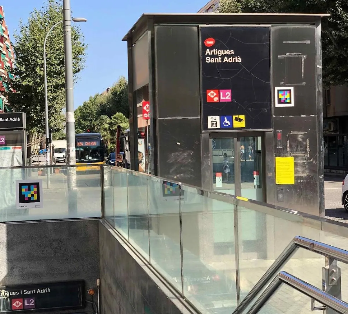 Apartmán Playa A Pie Y A 15 Minutos De Ramblas Y Plaza Catalunya En Metro Sant Adria de Besos